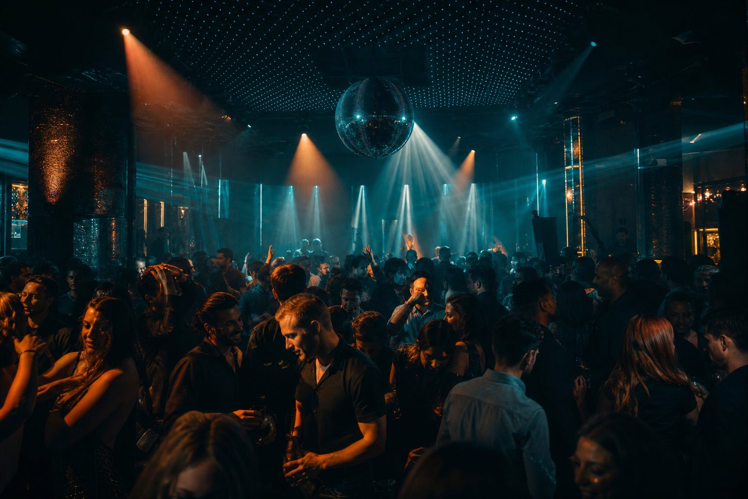 Nightclub dance floor